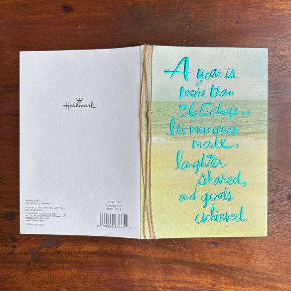 Memories, Laughter and Goals Birthday Card by Hallmark - Picture 7 of 16